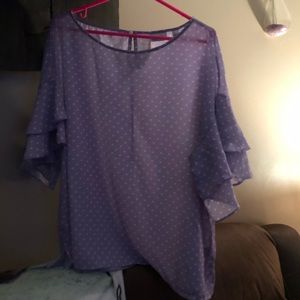 Purple blouse